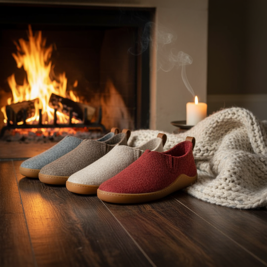 Mira Barefoot Slippers Man