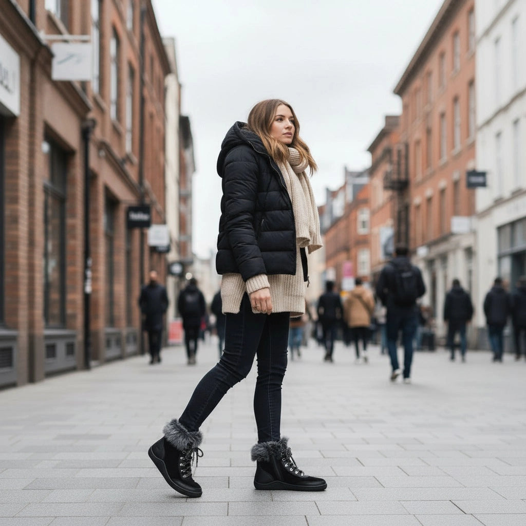 Botas Barefoot Himalaya Preto