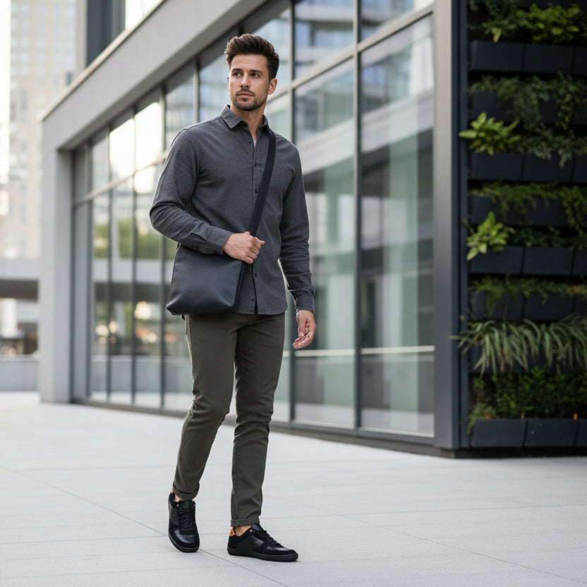 Douro Barefoot Sapatilhas Homem Preto