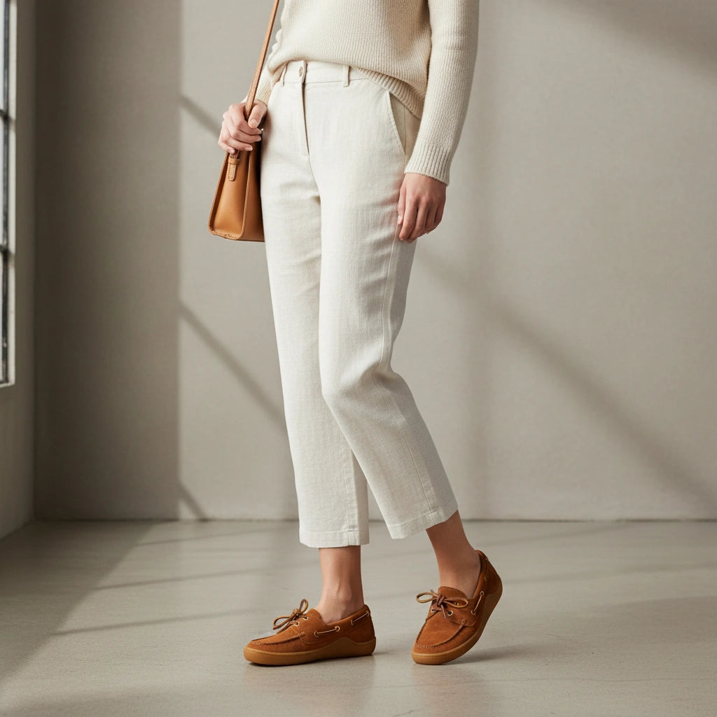 Vigia Barefoot Sapatos Mulher Cognac