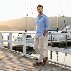Berlengas Barefoot Sapatos Homem Brown