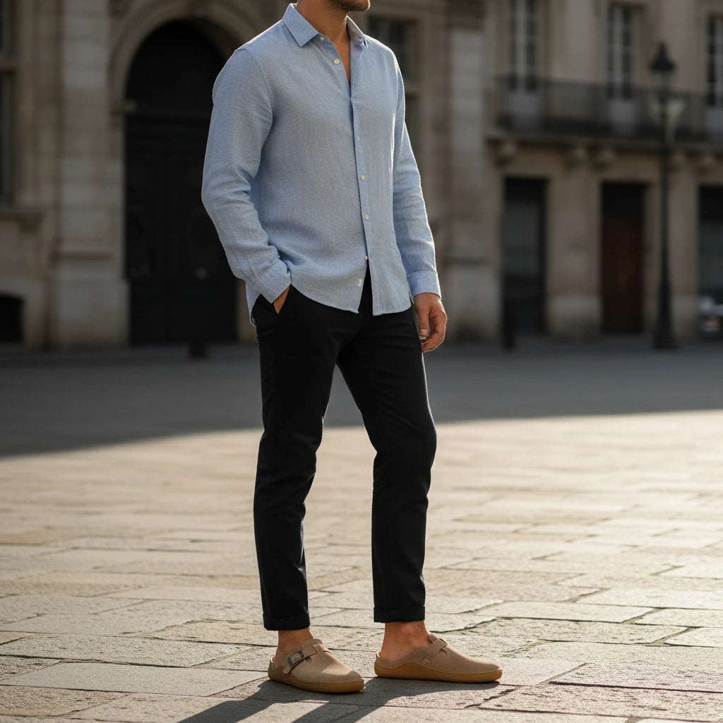 Troia Barefoot Socas Homem Beige