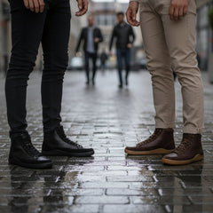 Alpes Wool Barefoot Boots Men