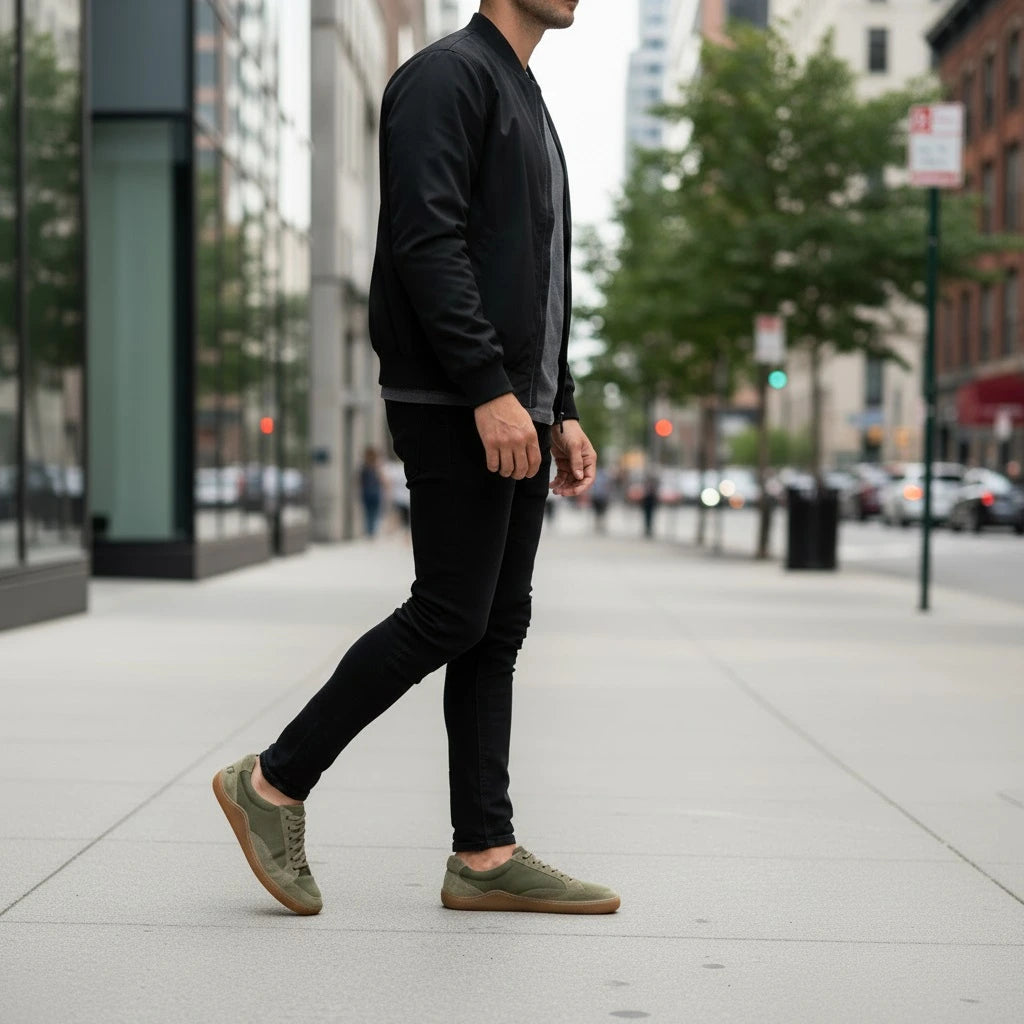 Geres Barefoot Sapatilhas Homem Verde