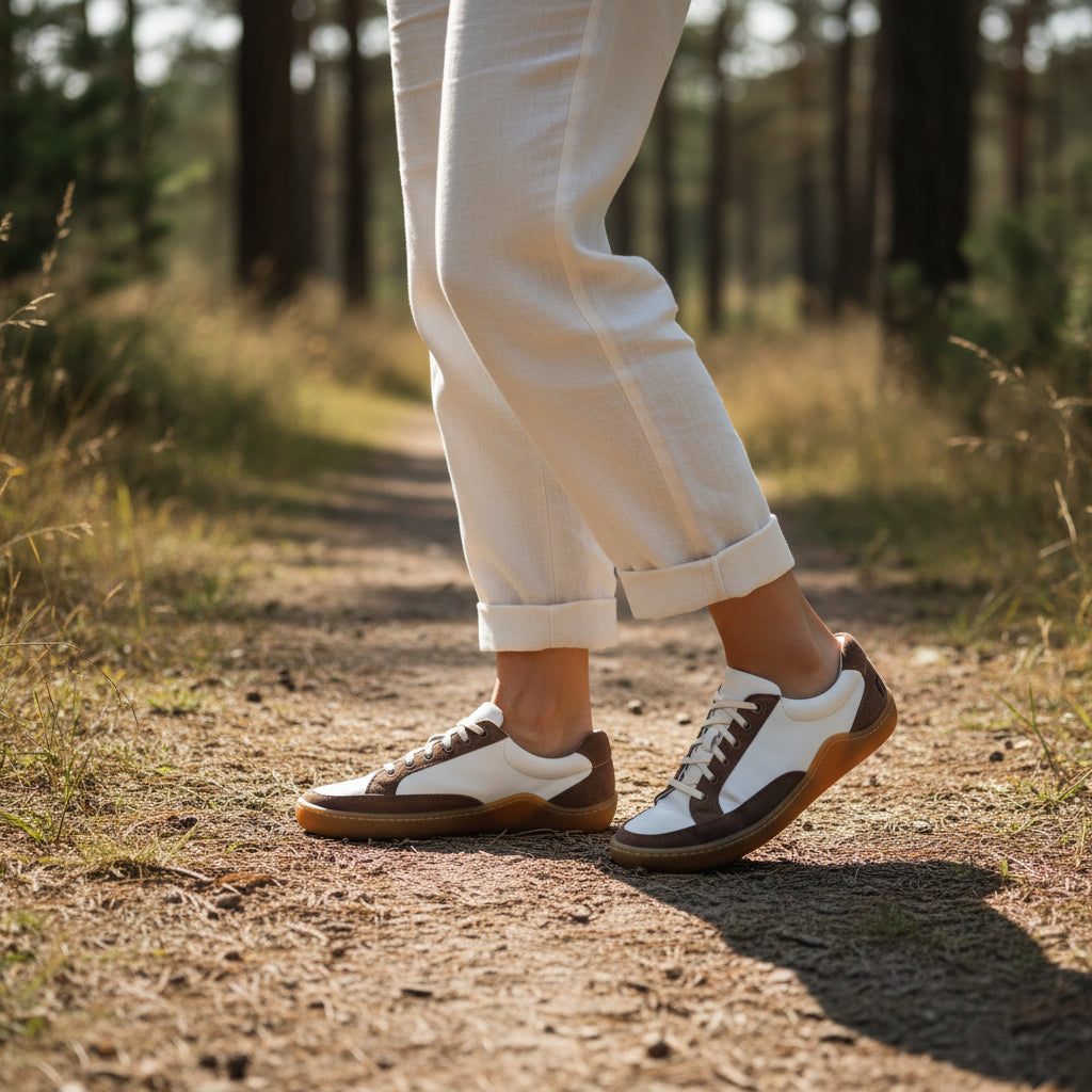 Rocha Barefoot Sapatilhas Mulher Branco-Cast