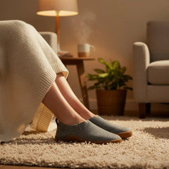 Pantufas Barefoot Mira Cinza