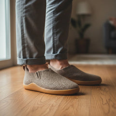 Moledo Barefoot Pantufas Homem Castanho