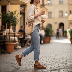 Sapatilhas Barefoot Estrela Camel