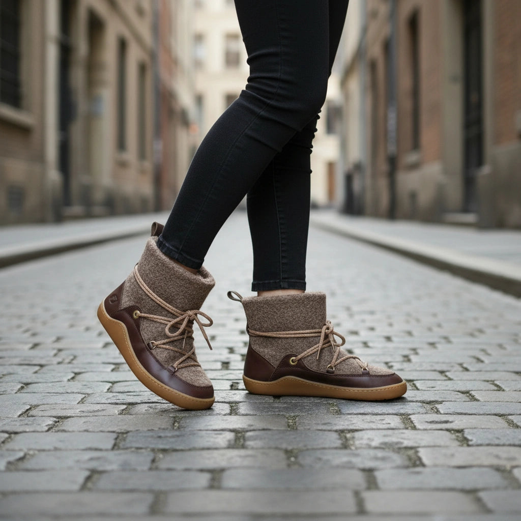 Botas Barefoot Nevada Castanho