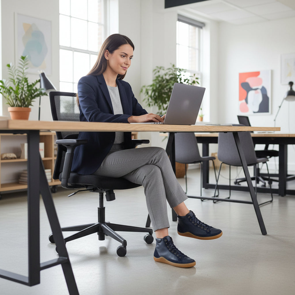 Penha Barefoot Botas Mulher Azul