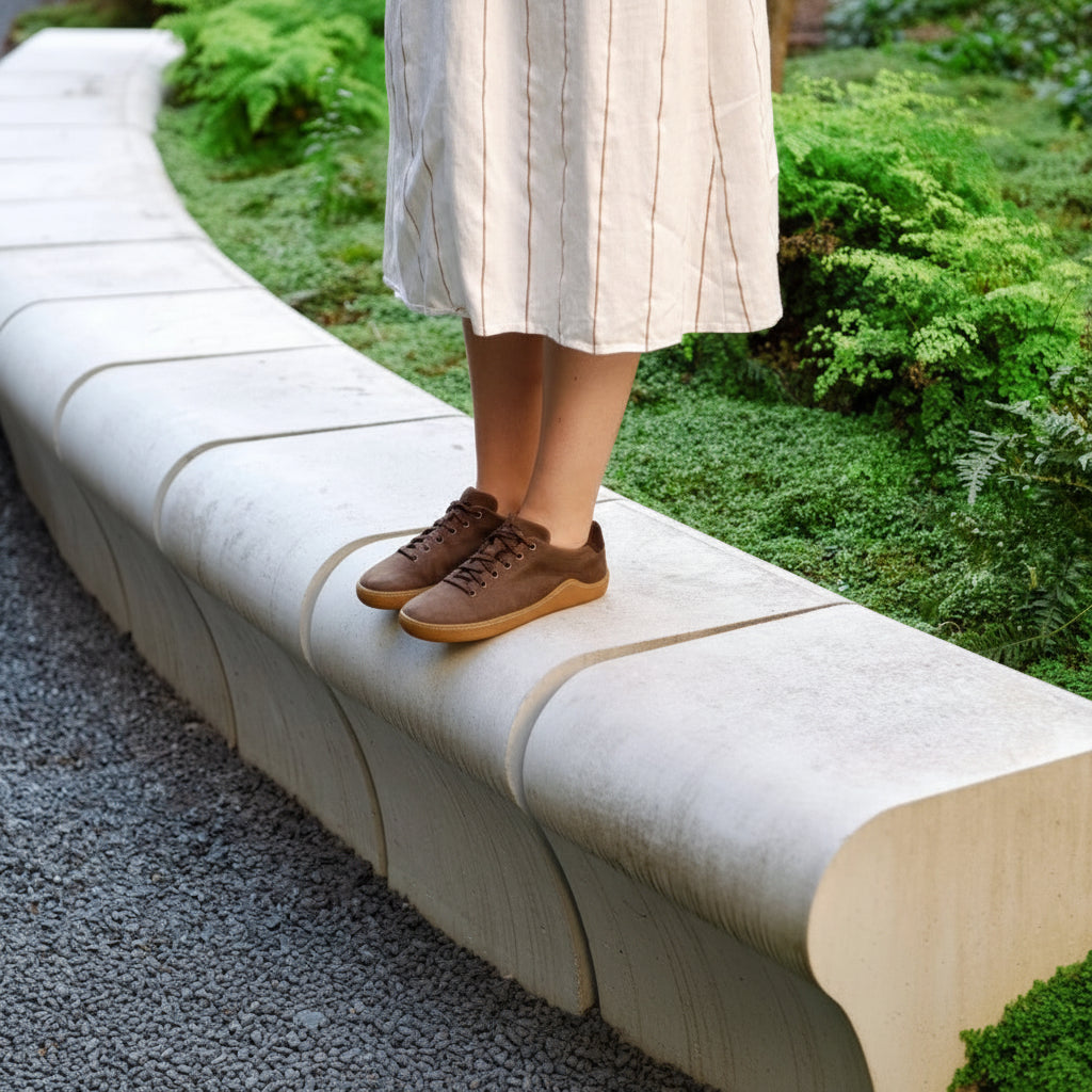 Sapatilhas Barefoot Aire Castanhas