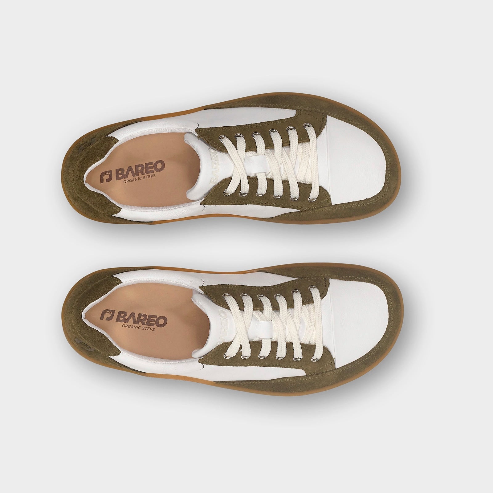 Geres Barefoot Sapatilhas Homem Branco-Verde