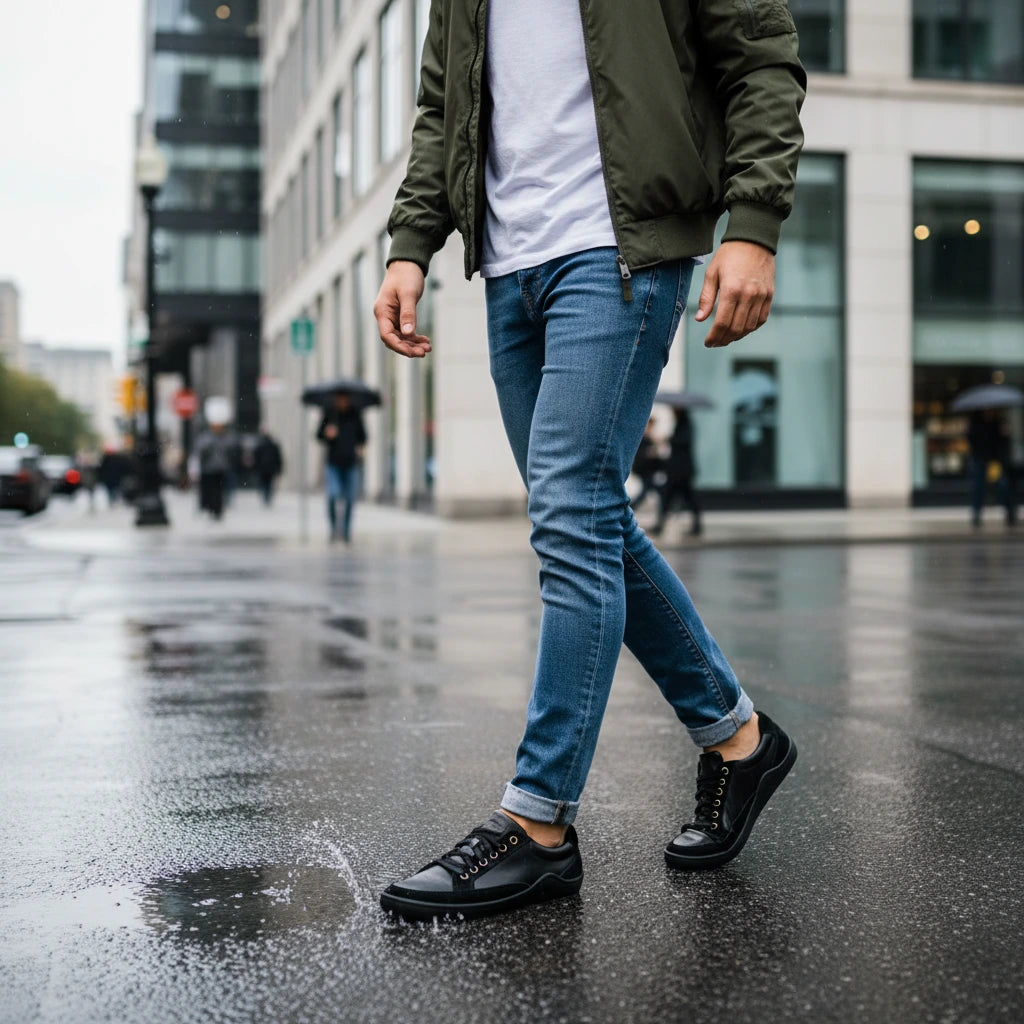 Geres Barefoot Sapatilhas Homem Preto