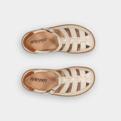 Lena Barefoot Sandalia Mulher White