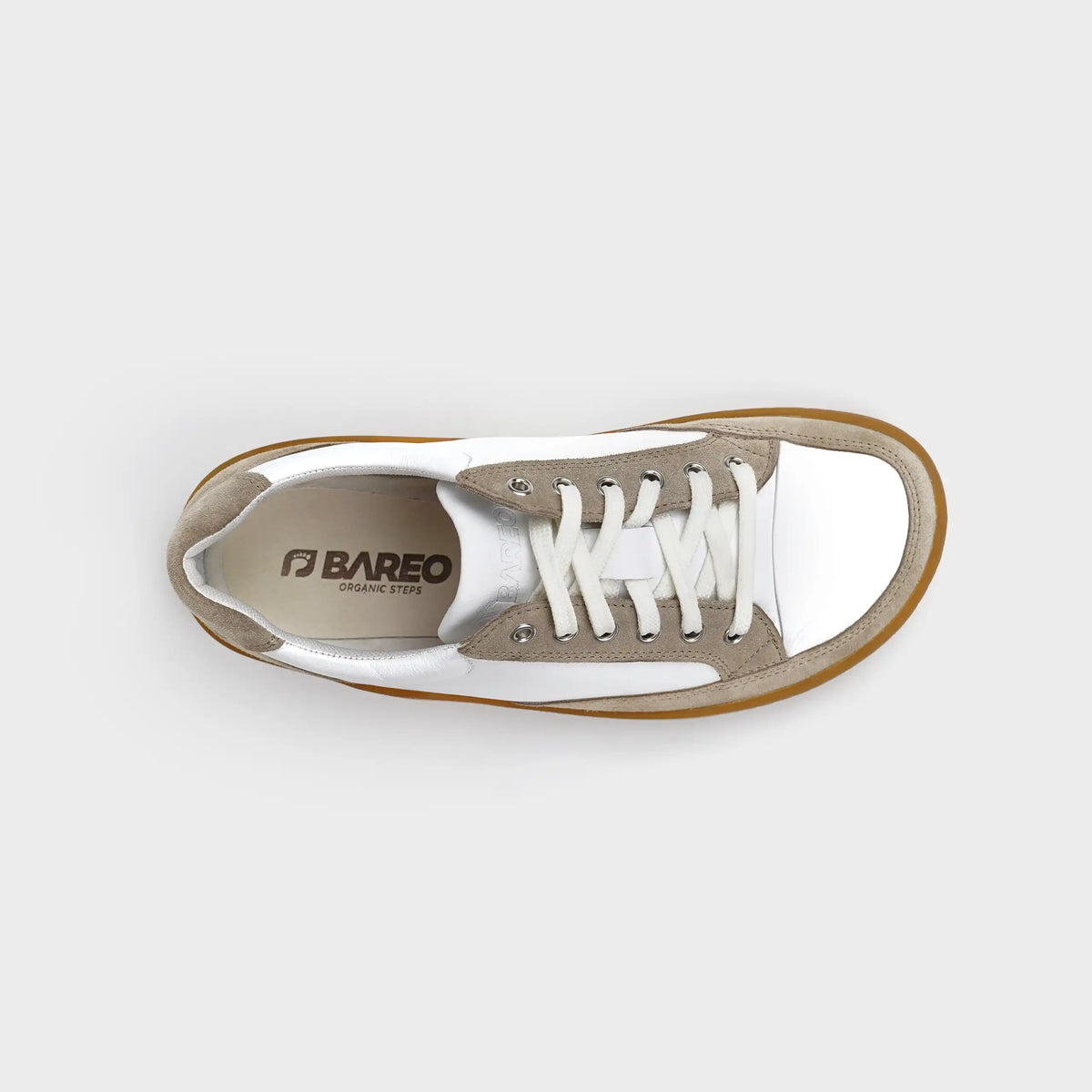 Rocha Barefoot Sapatilhas Mulher Branco-Beige