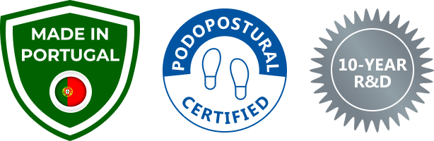 designed to a podopostural specification