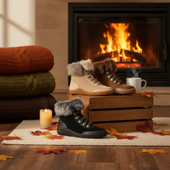 Himalaya Wool Barefoot Boots Women