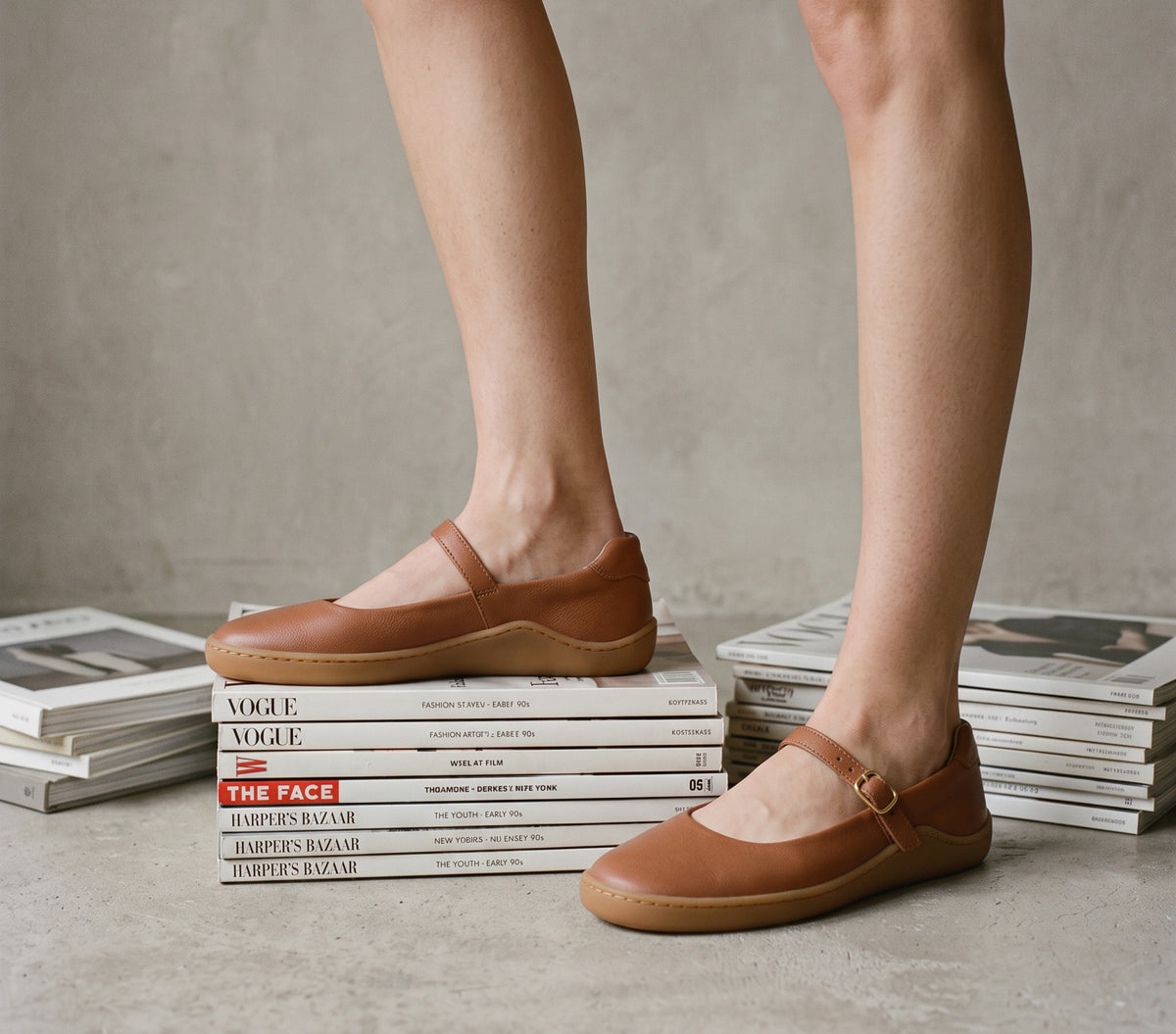 Thin, flexible Bareo barefoot sole for proprioception and ground feel