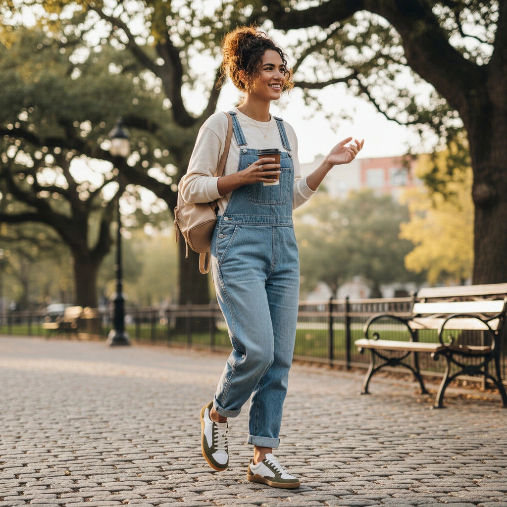 Rocha Barefoot Sapatilhas Mulher Branco-Verde